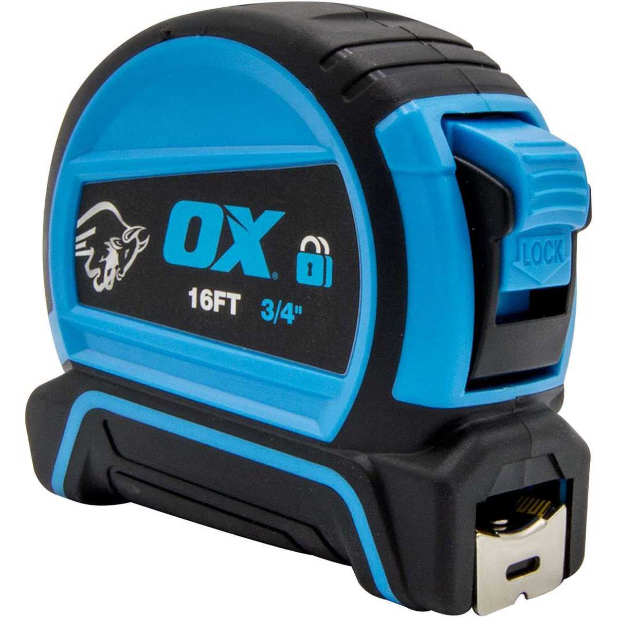 OX 16' Double Locking Tape Measure